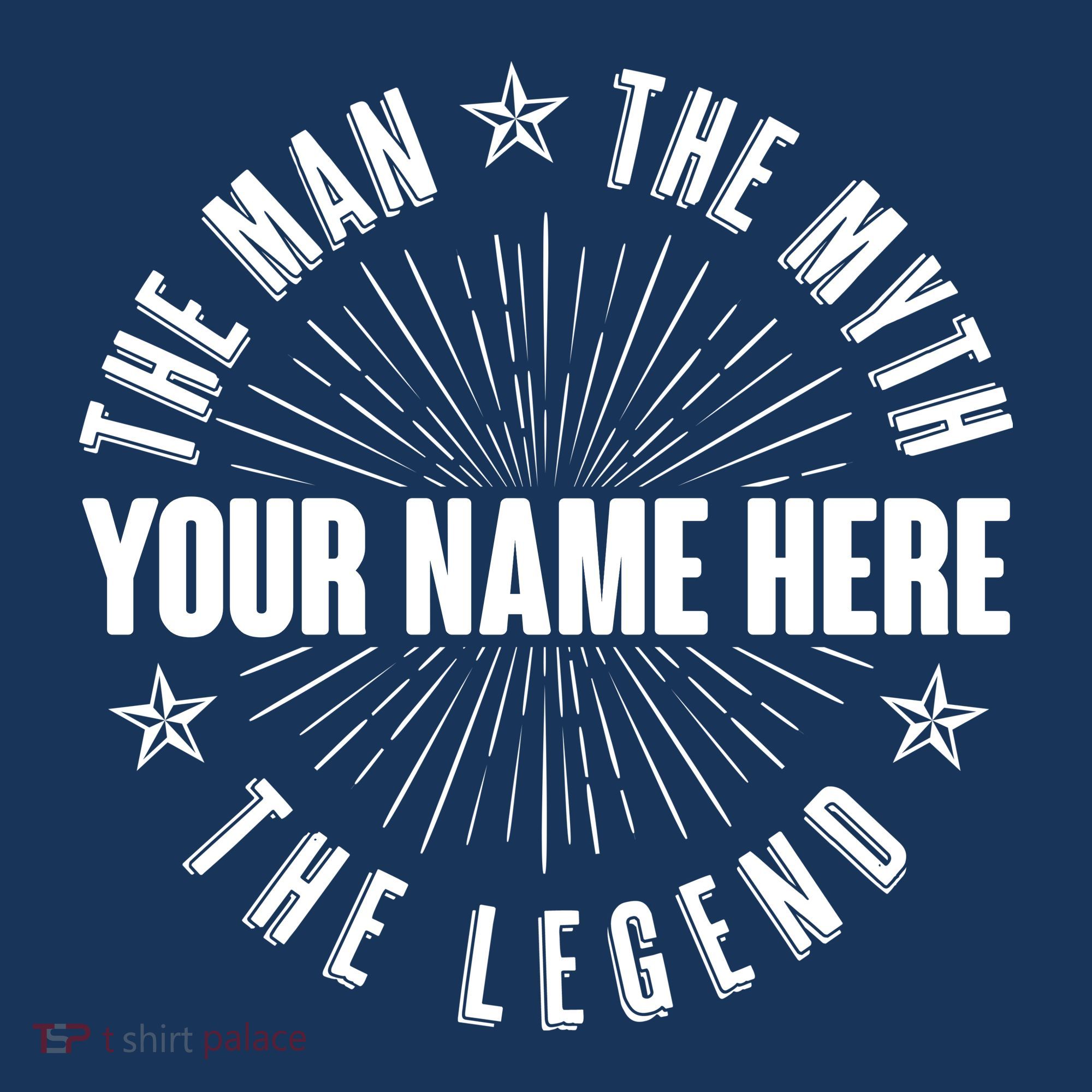 Custom Name The Man The Myth The Legend Women's Tank Top