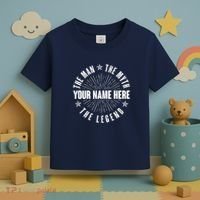 Custom Name The Man The Myth The Legend Toddler T-Shirt thumb 3