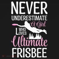 Cute Never Underestimate A Who Loves Ultimate Frisbee Gift Women's Hoodie thumb 2