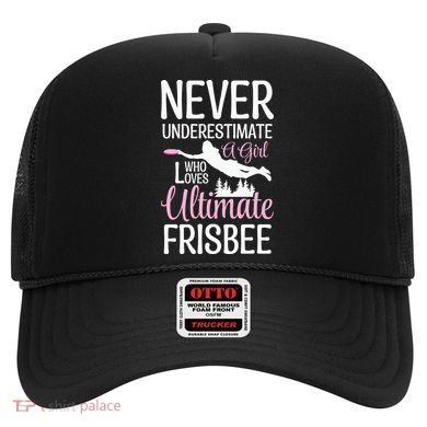 Cute Never Underestimate A Who Loves Ultimate Frisbee Gift Hat