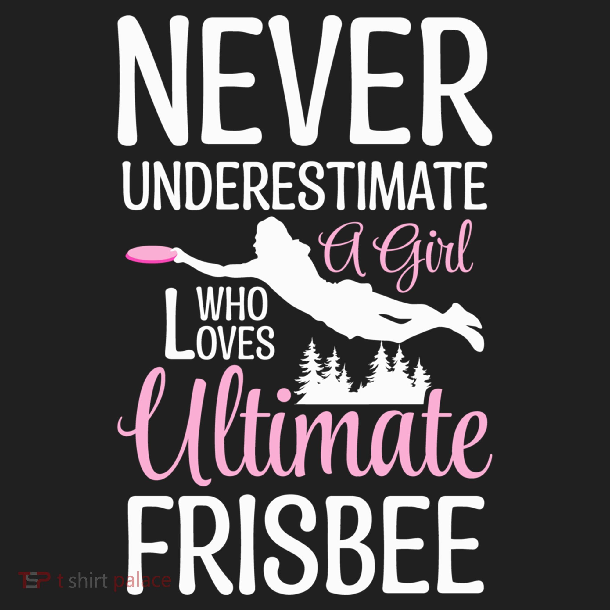 Cute Never Underestimate A Who Loves Ultimate Frisbee Gift Golf Towel