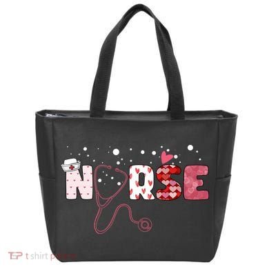 Cute Nurse Valentines Day Gift Tote Bag