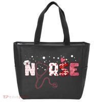 Cute Nurse Valentines Day Gift Tote Bag thumb 0