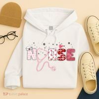 Cute Nurse Valentines Day Gift Hoodie thumb 4