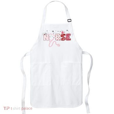 Cute Nurse Valentines Day Gift Apron