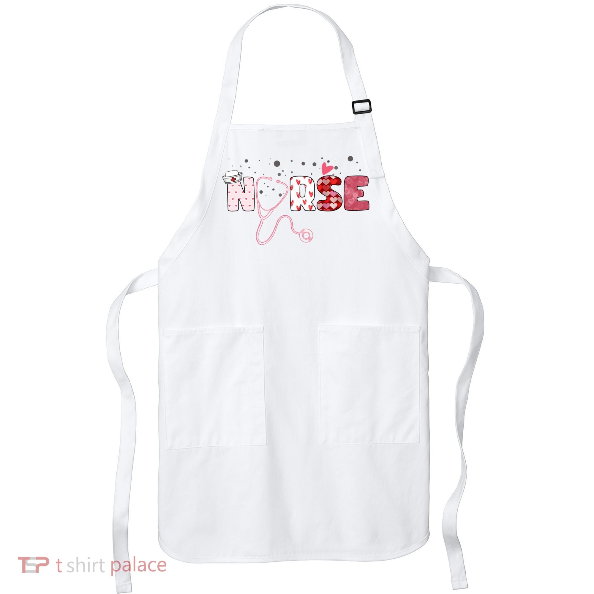 Cute Nurse Valentines Day Gift Apron