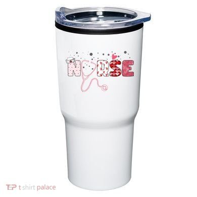 Cute Nurse Valentines Day Gift Tumbler