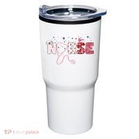 Cute Nurse Valentines Day Gift Tumbler thumb 0