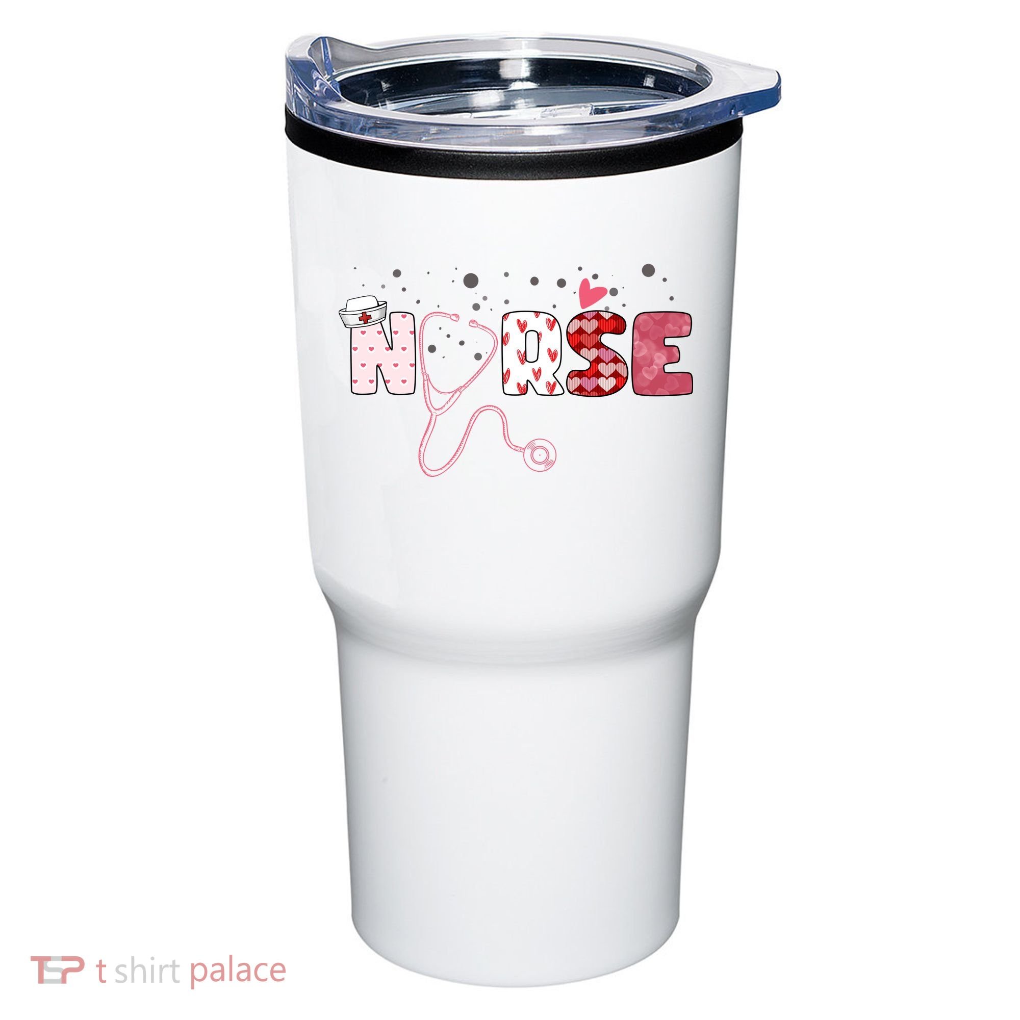 Cute Nurse Valentines Day Gift Tumbler