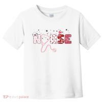 Cute Nurse Valentines Day Gift Toddler T-Shirt thumb 0