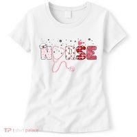 Cute Nurse Valentines Day Gift Women's T-Shirt thumb 0