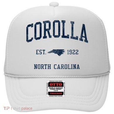 Corolla Nc Vintage Athletic Sports Hat