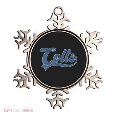 Colts Name Vintage Retro Gift Ornament