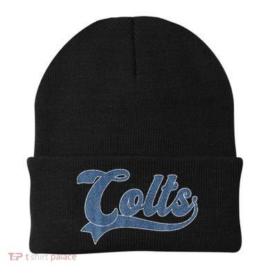 Colts Name Vintage Retro Beanie