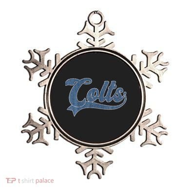 Colts Name Vintage Retro Ornament