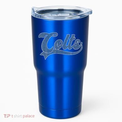 Colts Name Vintage Retro Tumbler