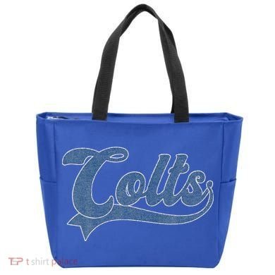 Colts Name Vintage Retro Tote Bag