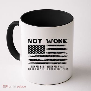 Conservative Not Woke 15 Coffee Mug