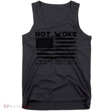 Conservative Not Woke 15 Tank Top