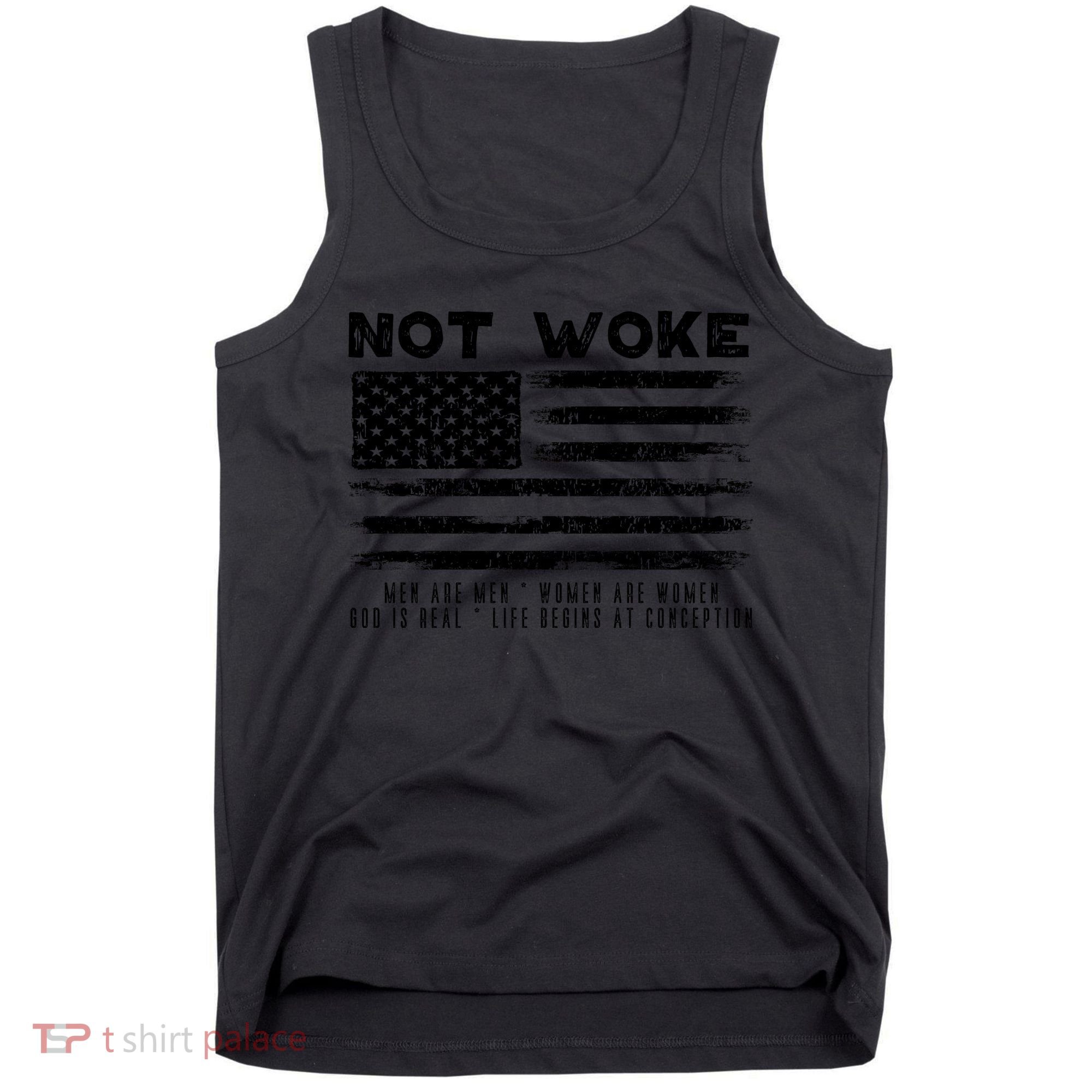 Conservative Not Woke 15 Tank Top