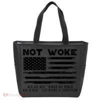 Conservative Not Woke 15 Tote Bag thumb 0