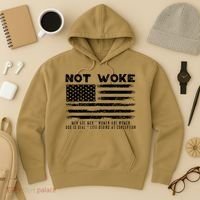Conservative Not Woke 15 Hoodie thumb 3