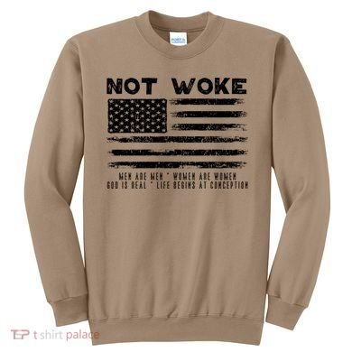 Conservative Not Woke 15 Sweatshirt