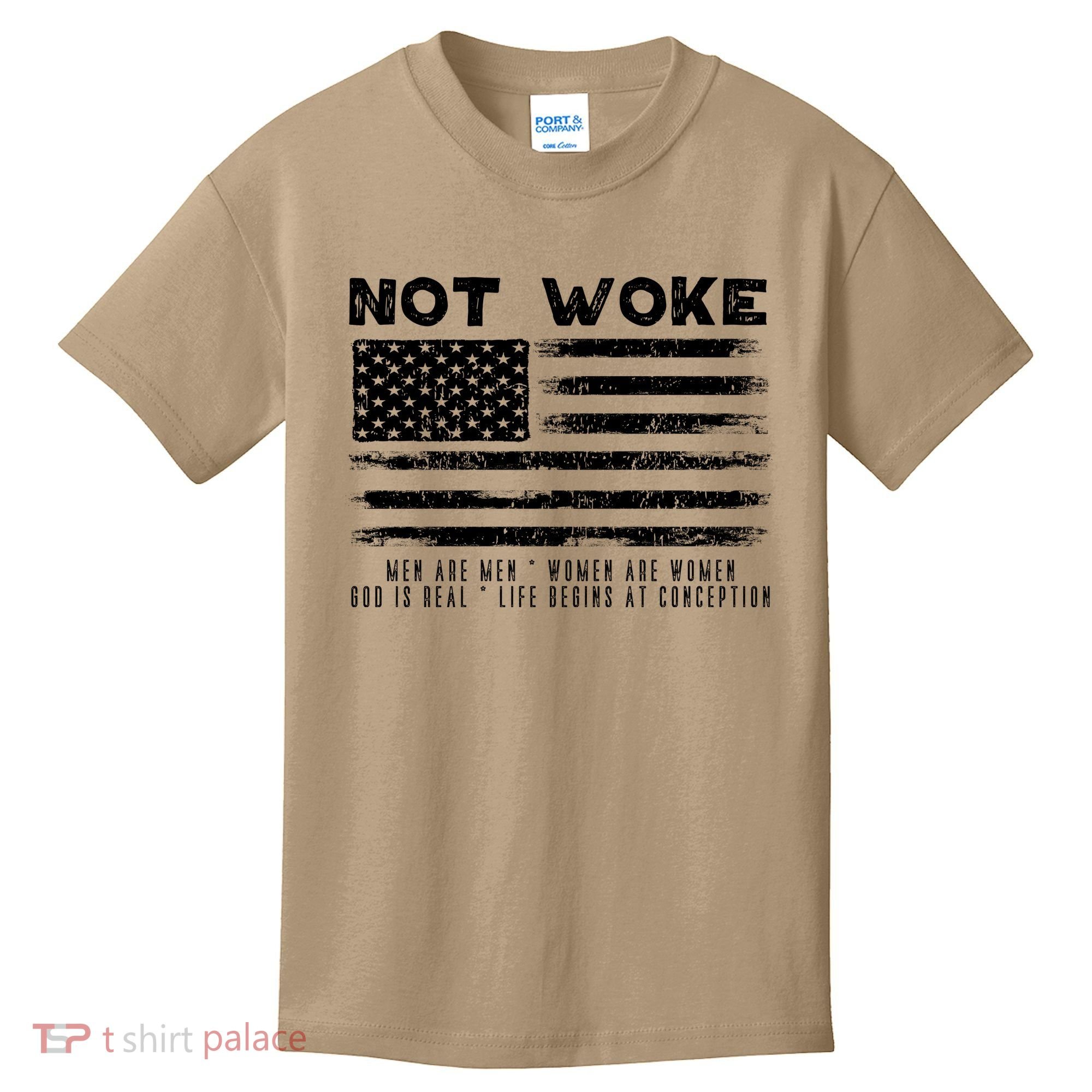 Conservative Not Woke 15 Kids T-Shirt