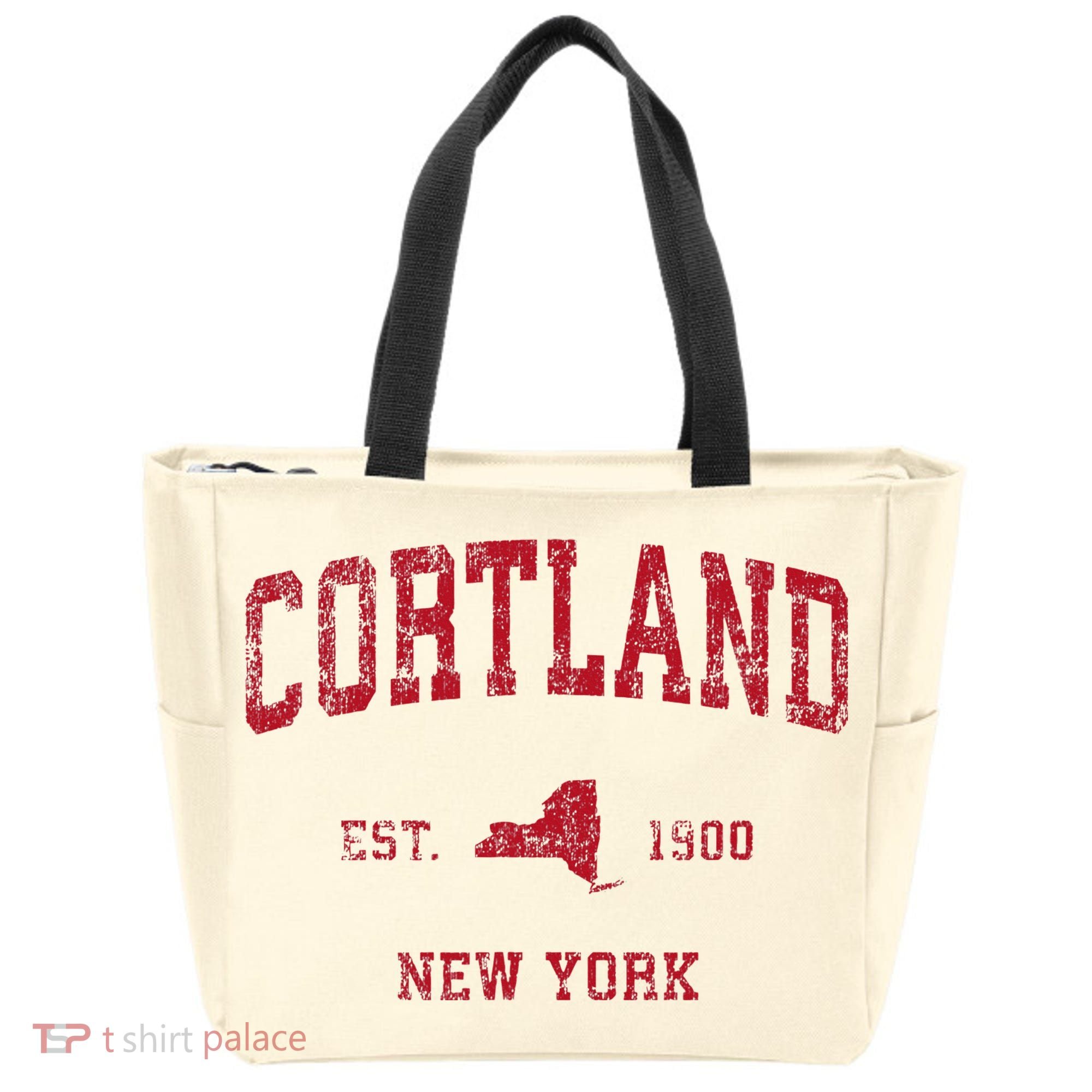 Cortland New York Ny Tote Bag