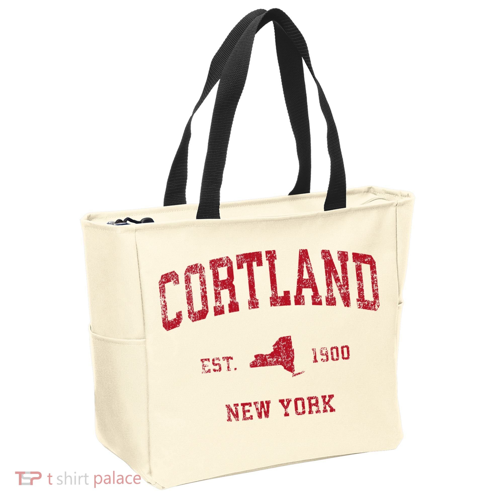 Cortland New York Ny Tote Bag