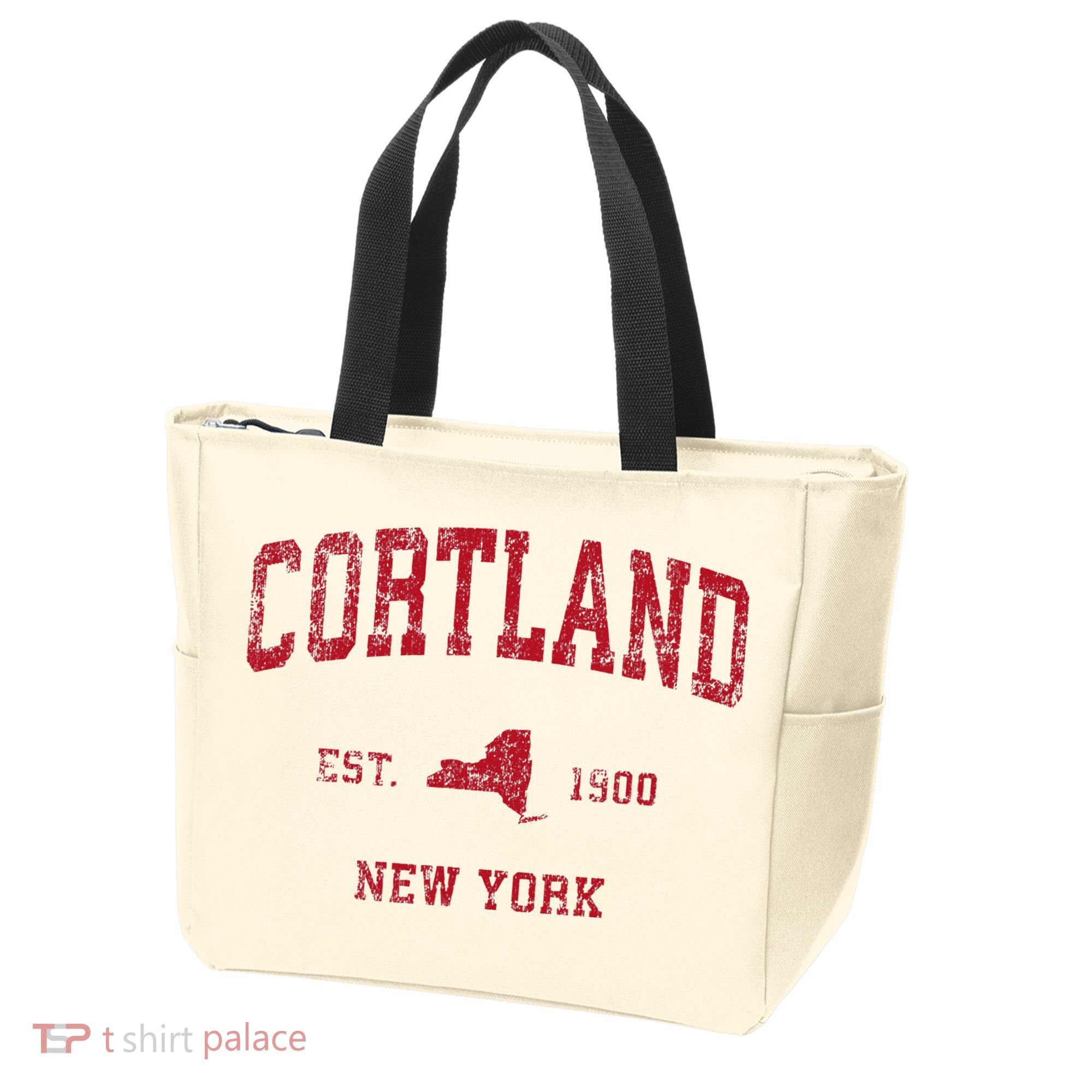 Cortland New York Ny Tote Bag