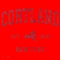 Cortland New York Ny Santa Hat thumb 1