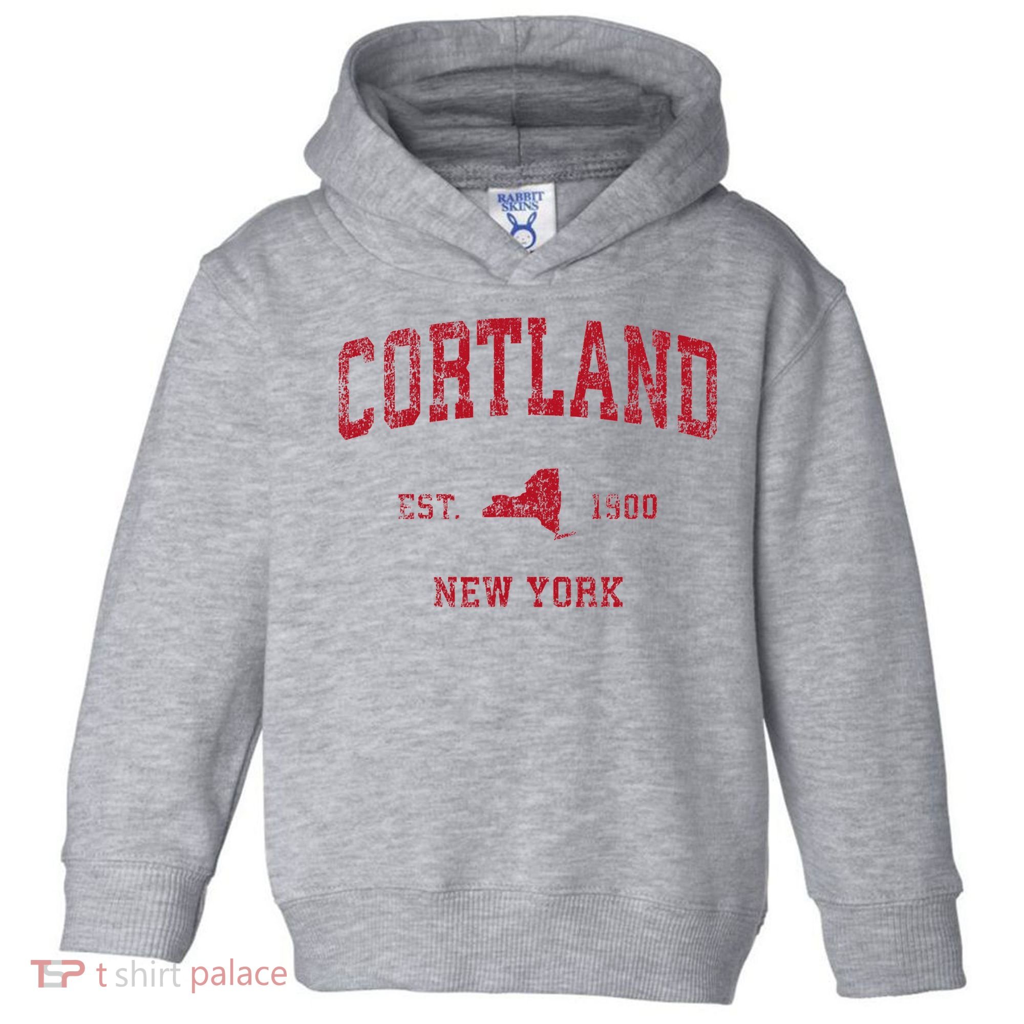 Cortland New York Ny Toddler Hoodie