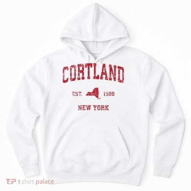 Cortland New York Ny Hoodie
