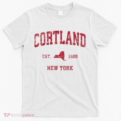 Cortland New York Ny T-Shirt