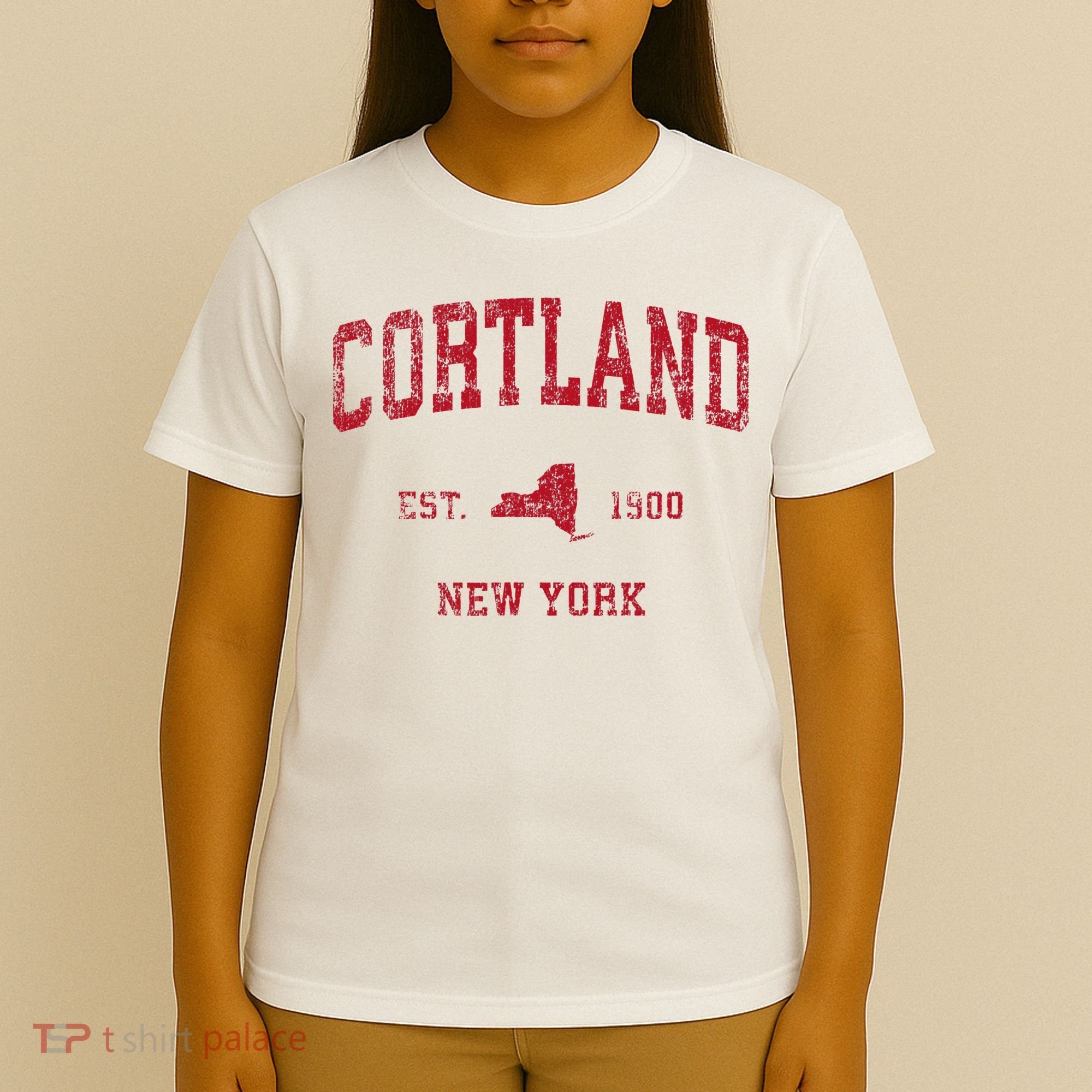 Cortland New York Ny T-Shirt