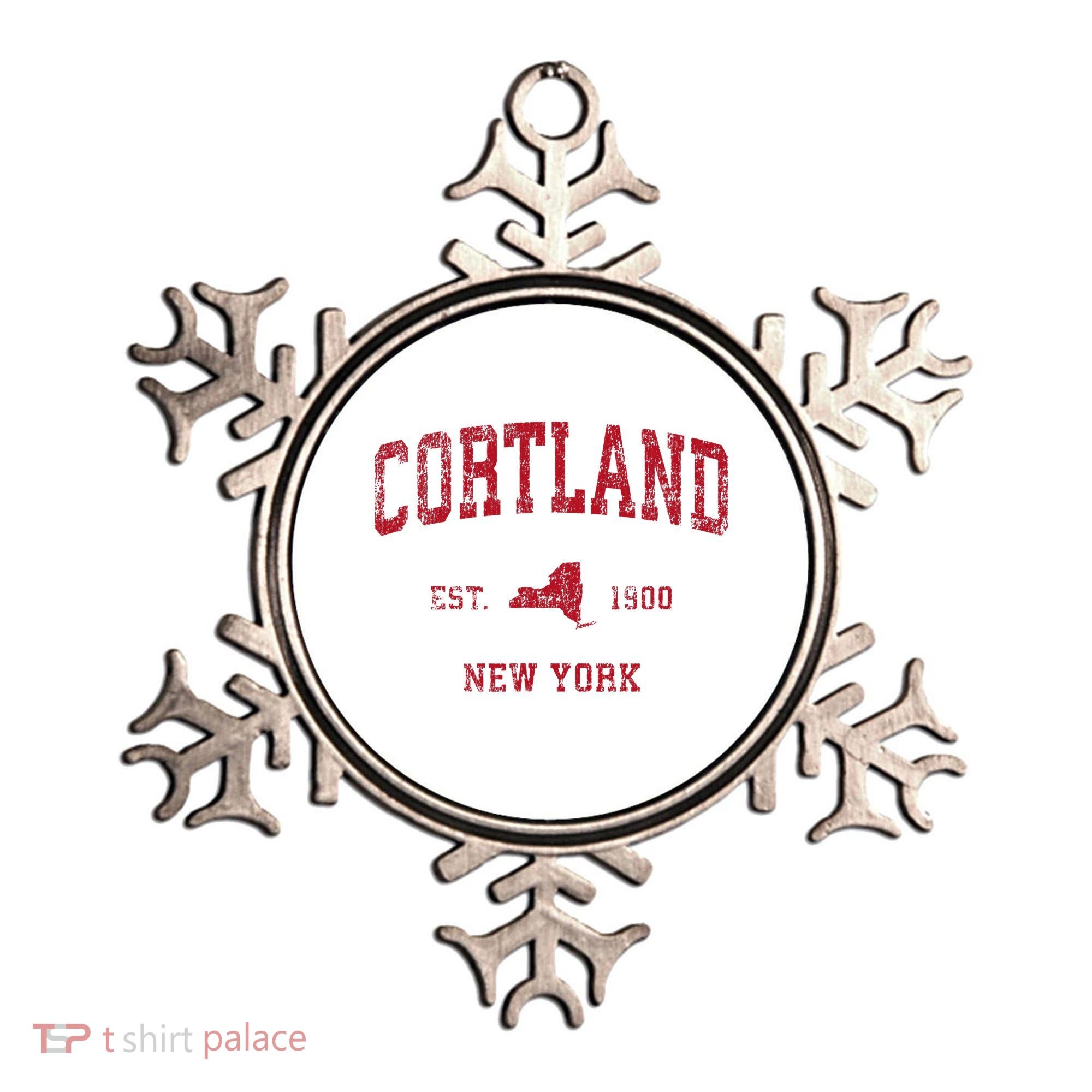 Cortland New York Ny Ornament
