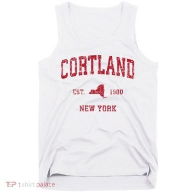 Cortland New York Ny Tank Top