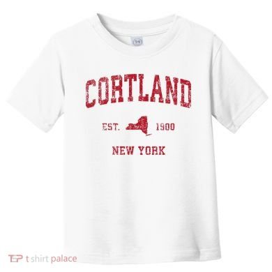 Cortland New York Ny Toddler T-Shirt