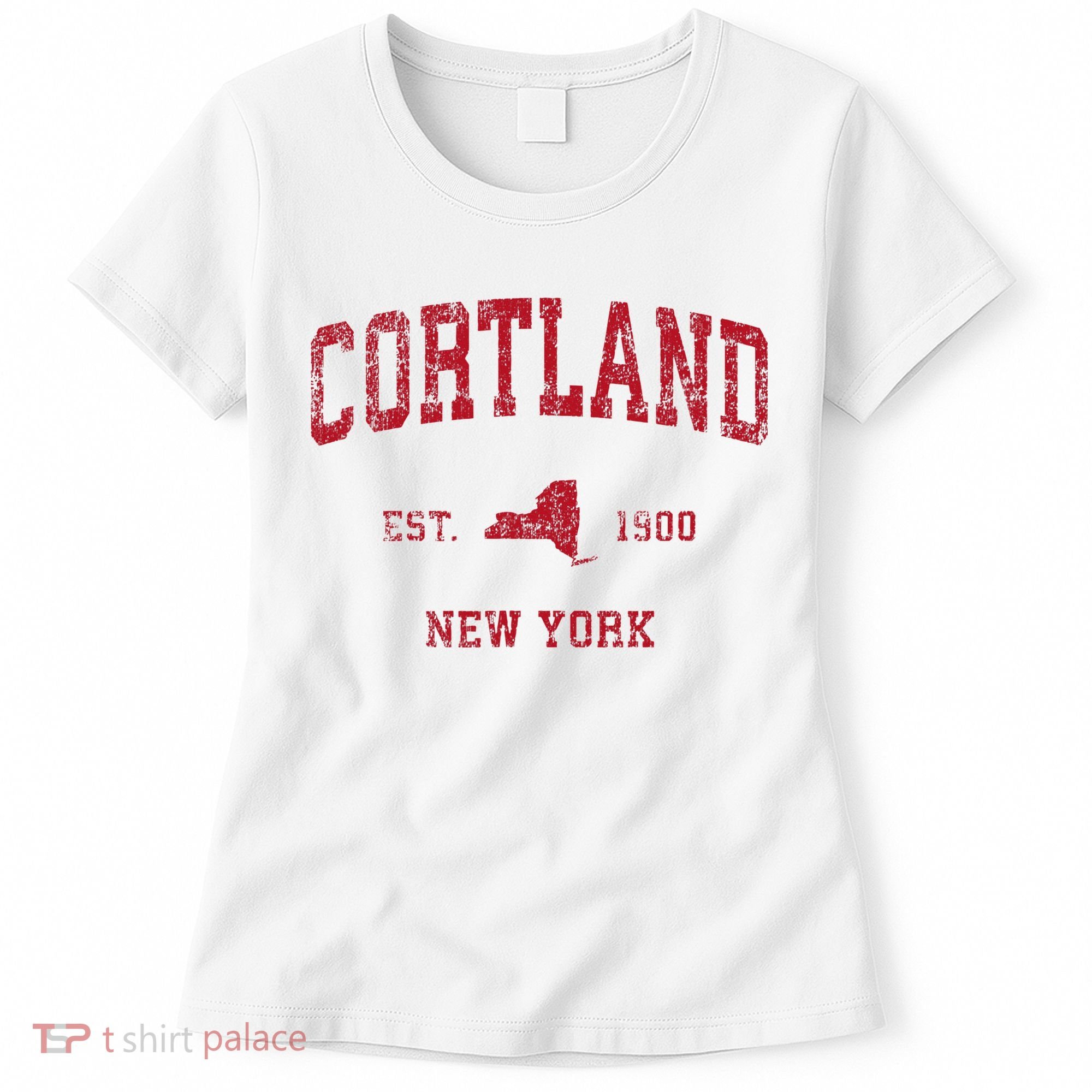 Cortland New York Ny Women's T-Shirt