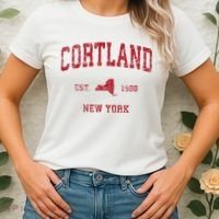 Cortland New York Ny Women's T-Shirt thumb 2