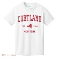 Cortland New York Ny Kids T-Shirt thumb 0