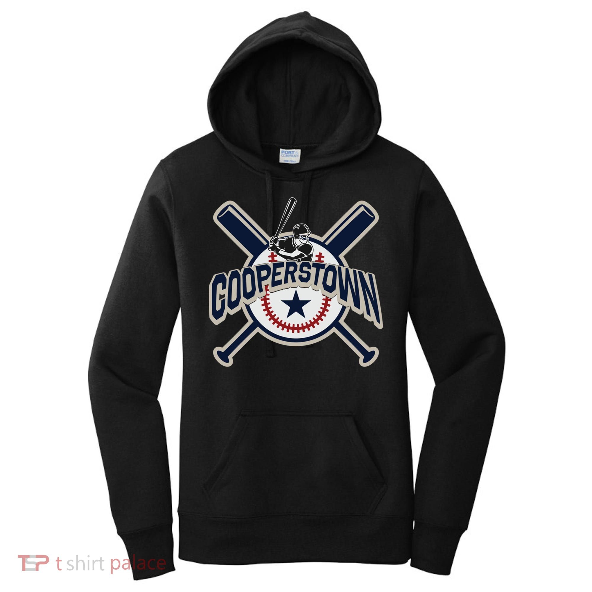 Cooperstown New York Baseball Game Family Vacation Gift Women's Hoodie