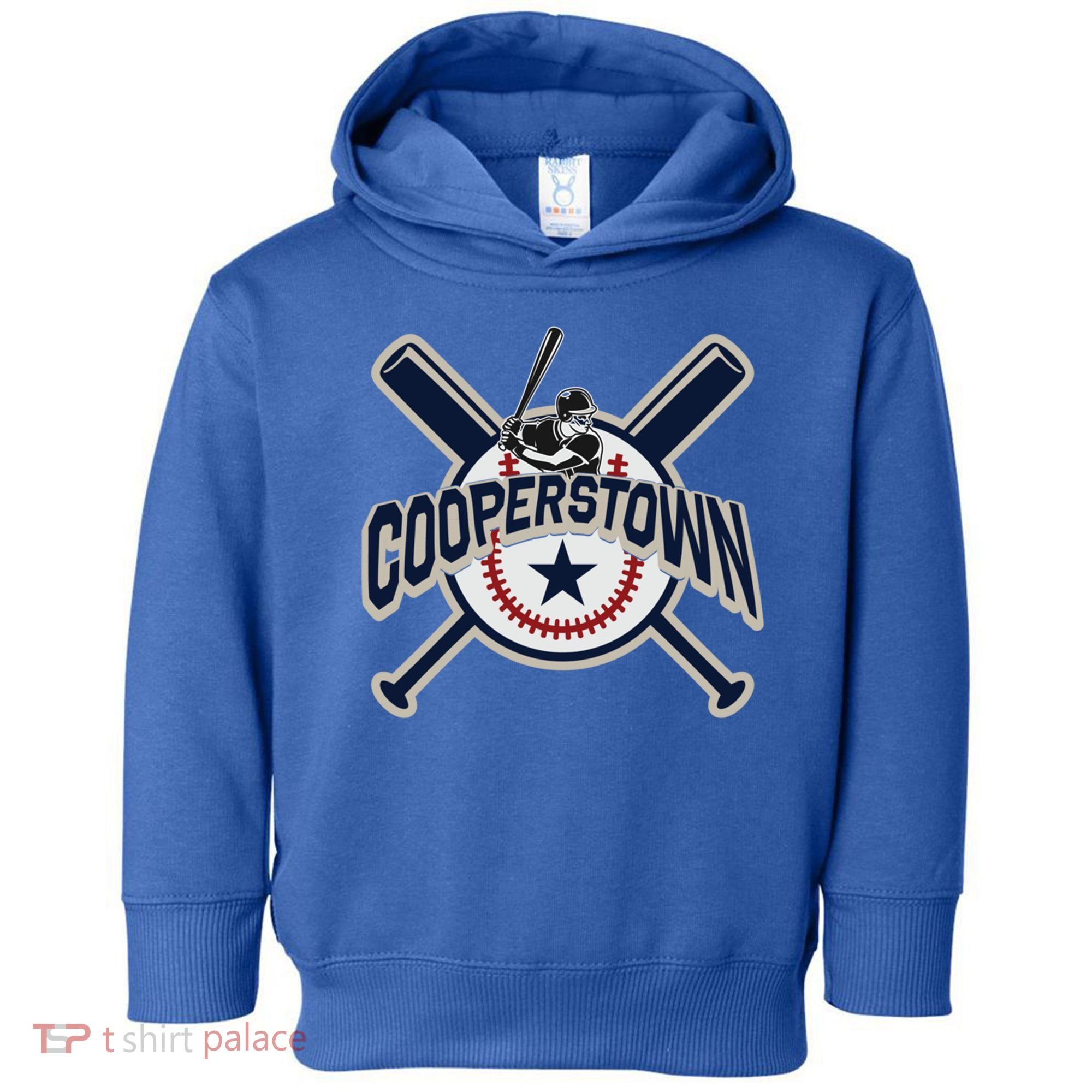 Cooperstown New York Baseball Game Family Vacation Gift Toddler Hoodie