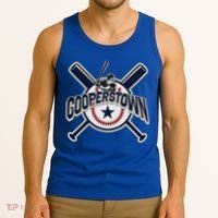 Cooperstown New York Baseball Game Family Vacation Gift Tank Top thumb 3