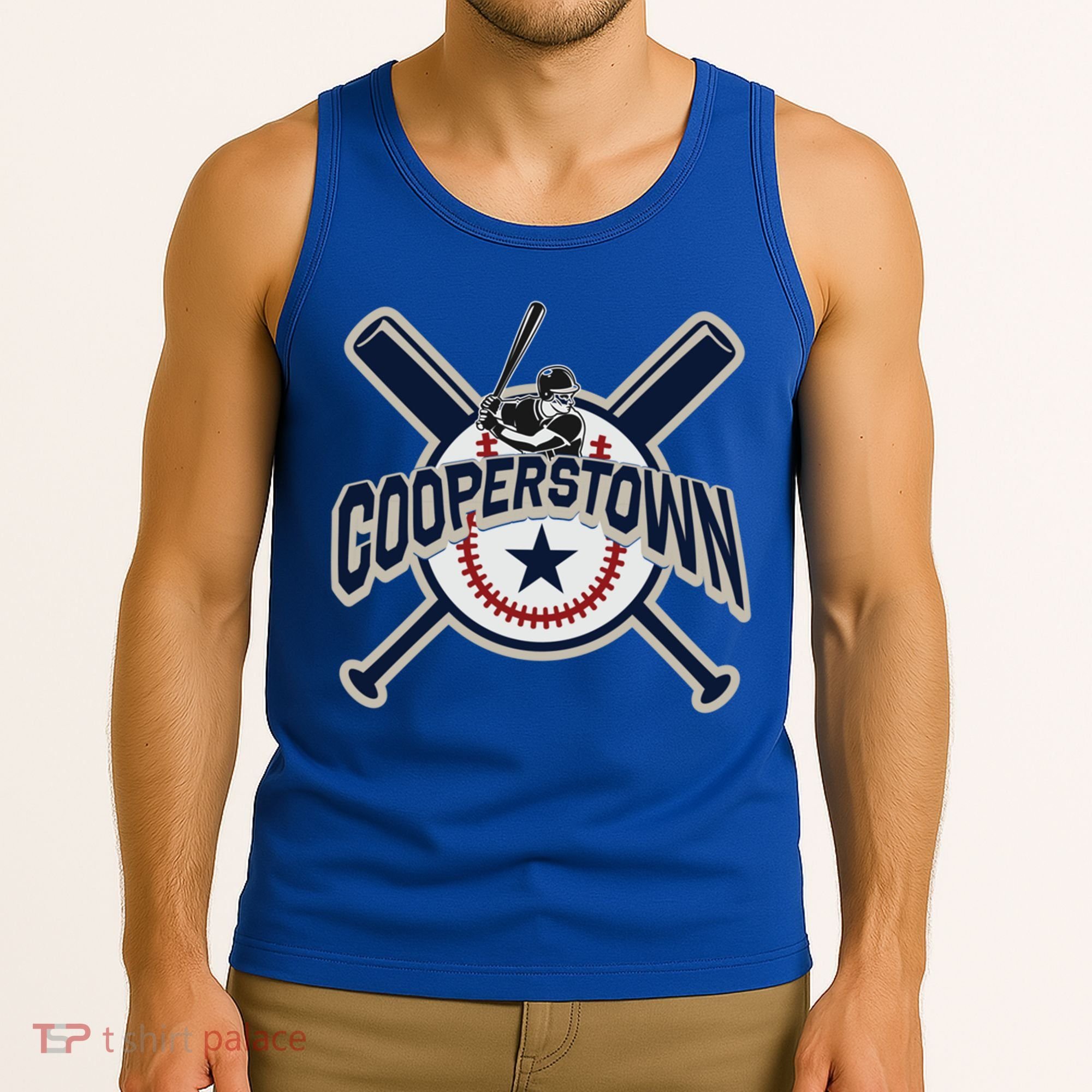 Cooperstown New York Baseball Game Family Vacation Gift Tank Top