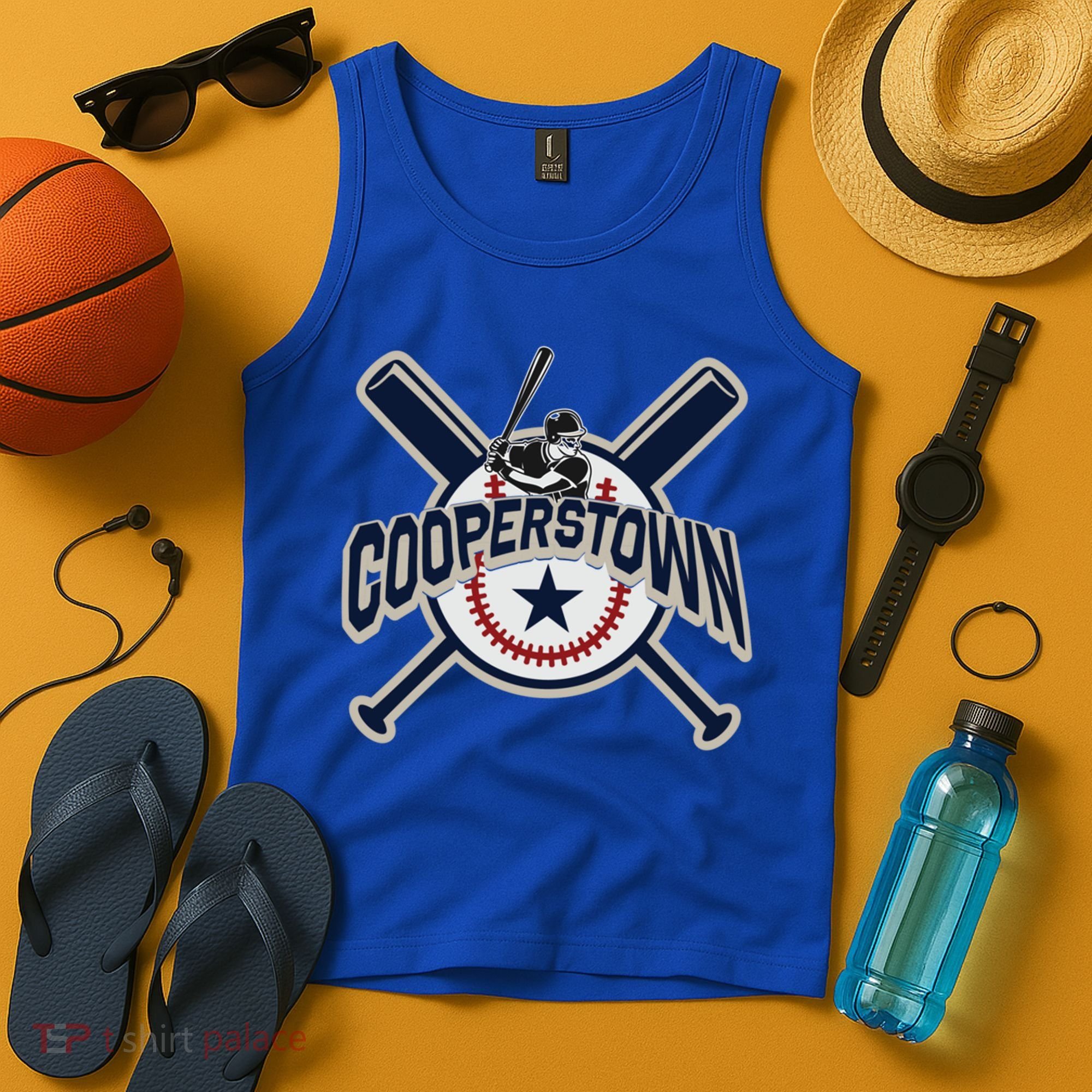Cooperstown New York Baseball Game Family Vacation Gift Tank Top
