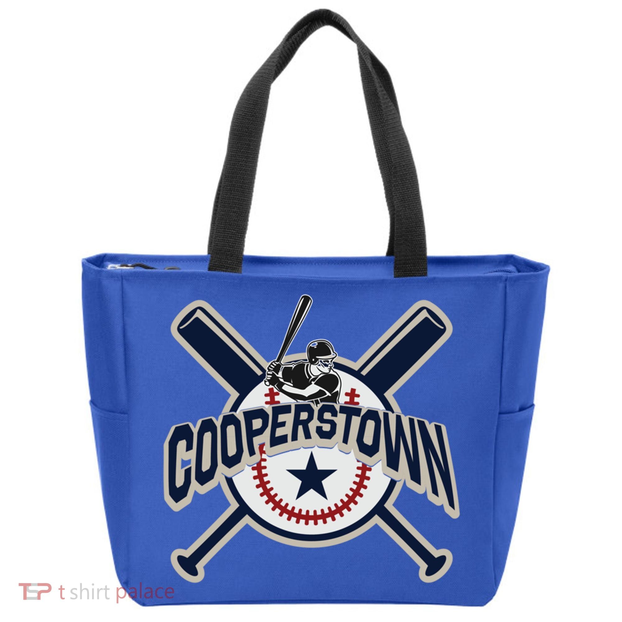 Cooperstown New York Baseball Game Family Vacation Gift Tote Bag