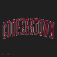 Cooperstown New York Souvenir College Style Red Text Women's Sweatshirt thumb 2