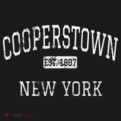 Cooperstown New York NY Vintage Ornament